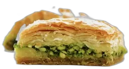 Baklava - 1 Stück – Dessert, Filo · Pistazie · Sirup